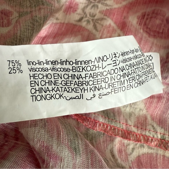 Zara Pink and White Ruffled Tiered Sundress - Picture 12 of 16